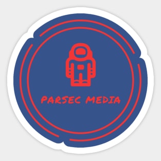 Parsec Media Logo 2018 Sticker